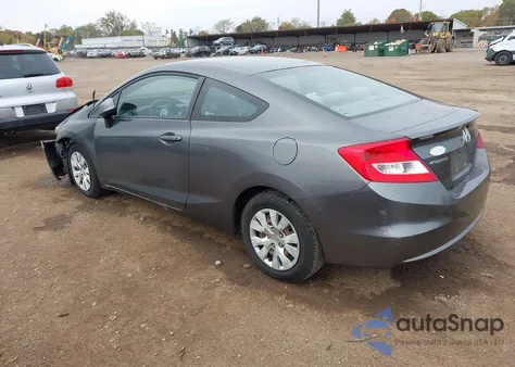 2012 Honda Civic Lx из США, поврежденный, VIN 2HGFG3B53CH561178